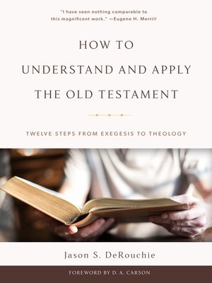 cover image of How to Understand and Apply the Old Testament